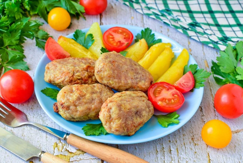 Котлетки из индейки