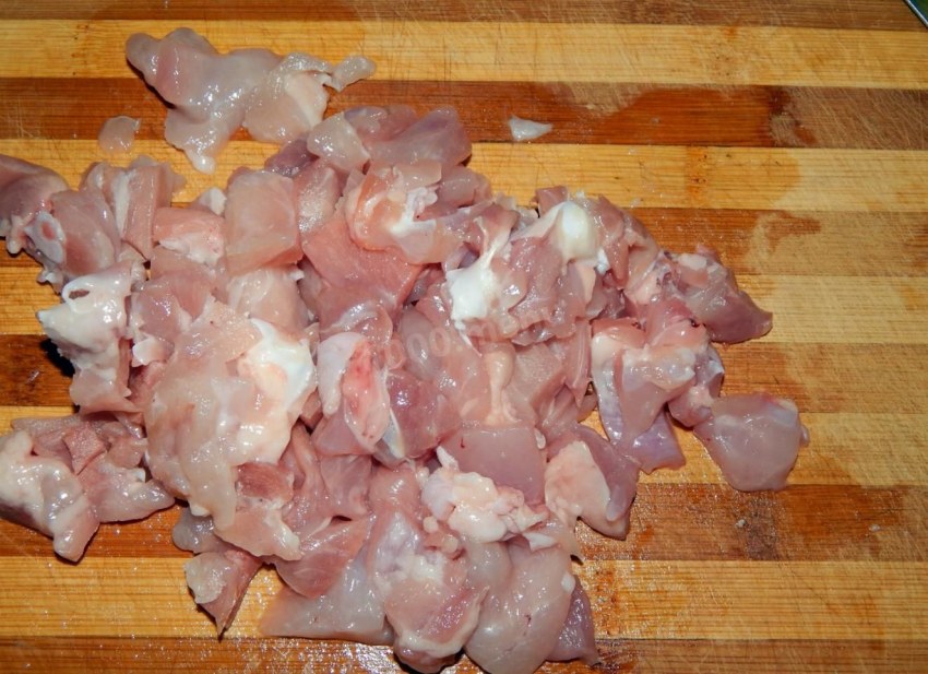 Рулетики из куриного филе