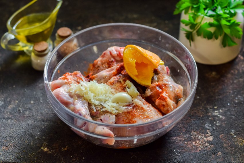 Курица с розмарином