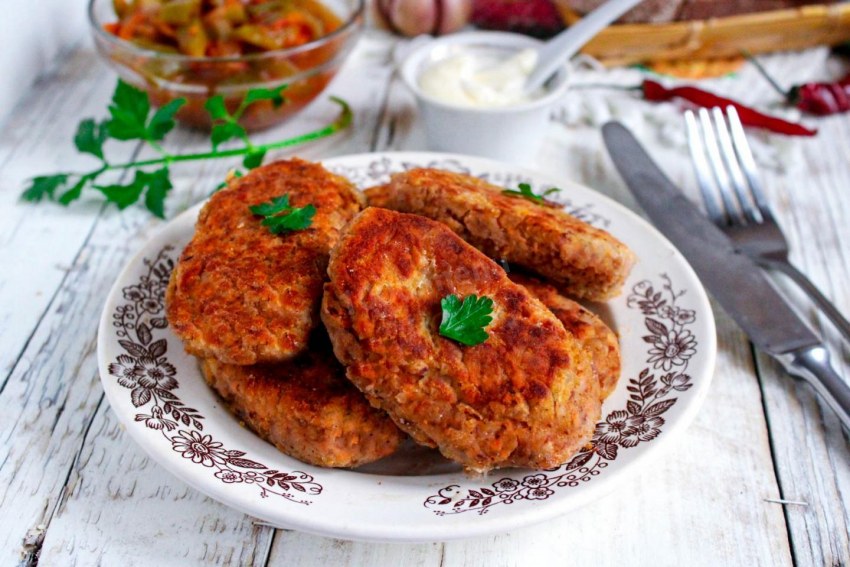 Зразы картофельные с мясом