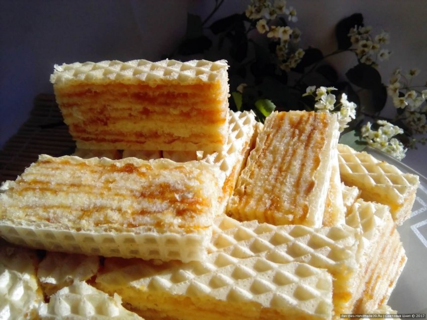 Вафельные коржи