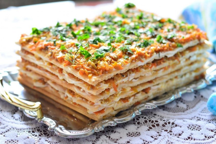 Вафельный торт