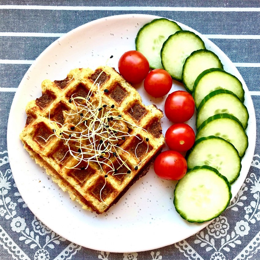 Вафли из плавленного сыра