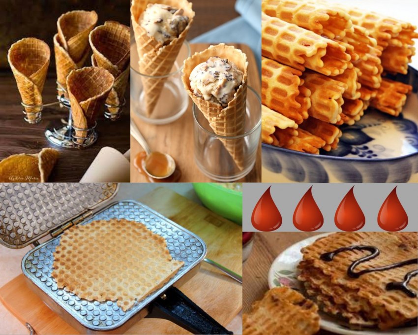 ПП вафли с миндальной мукой