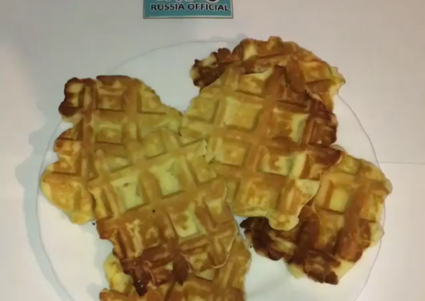 Вафли своими руками красиво