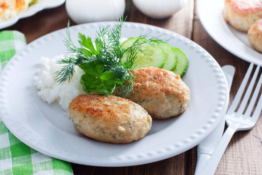 Котлеты из Геркулесовых хлопьев