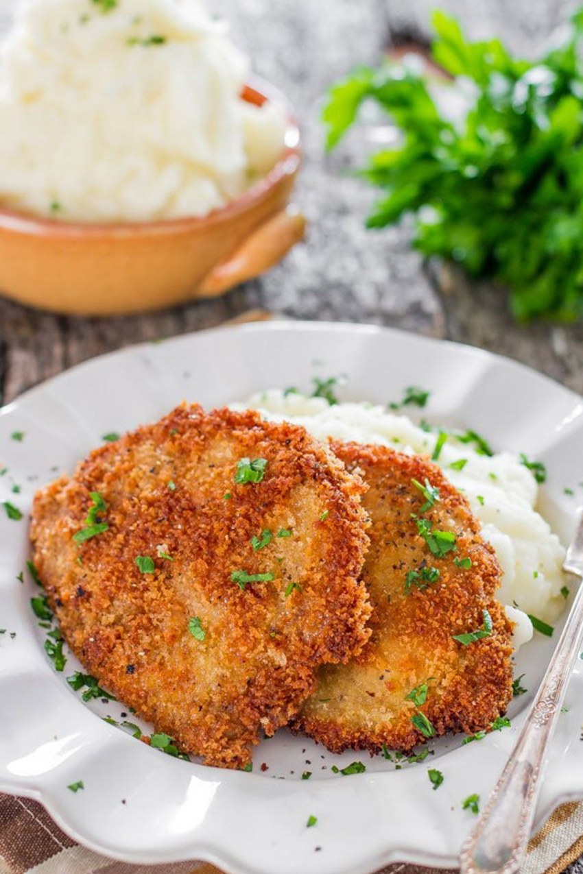 Шницель куриный по министерски