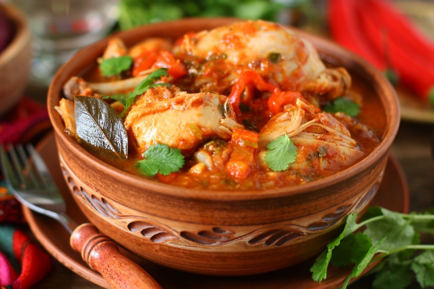Чахохбили из курицы шашлык