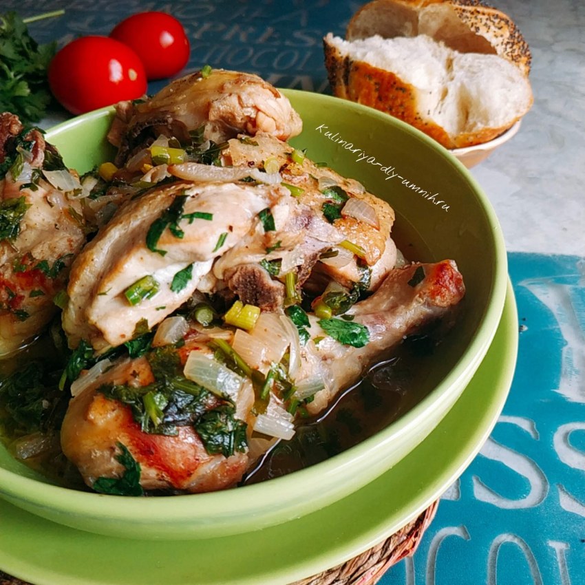 Чахохбили из курицы классический рецепт