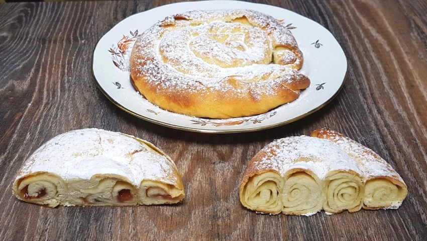 Творожное печенье розочки