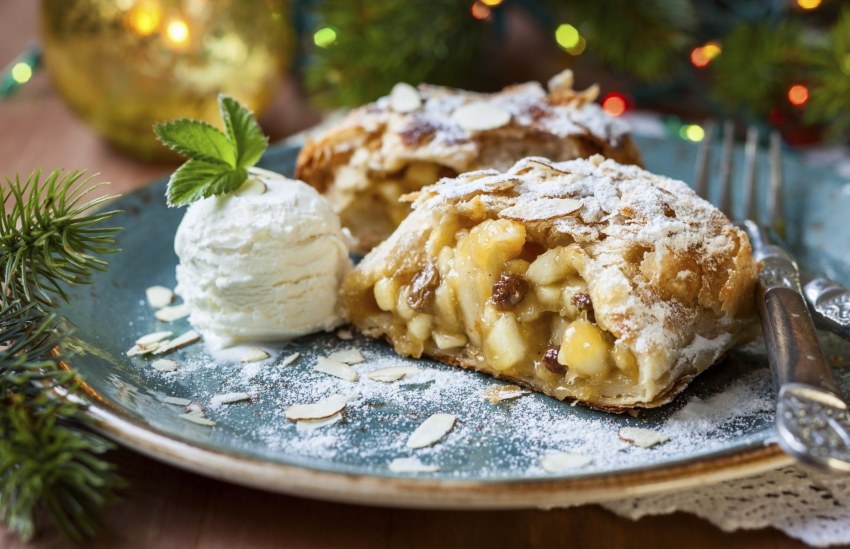 Яблочный штрудель (Apfelstrudel)