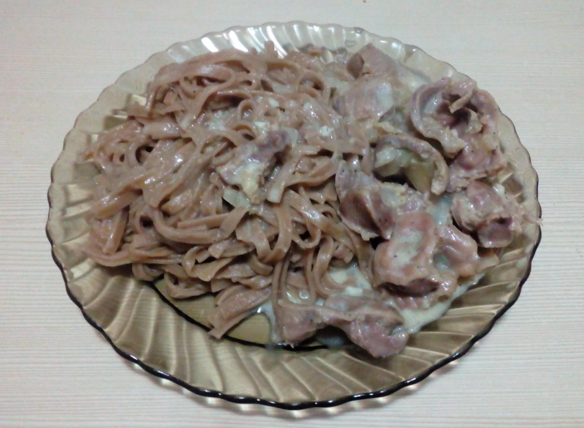Куриные желудки в духовке