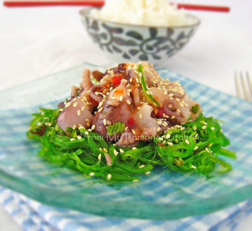 Осьминожки морепродукты