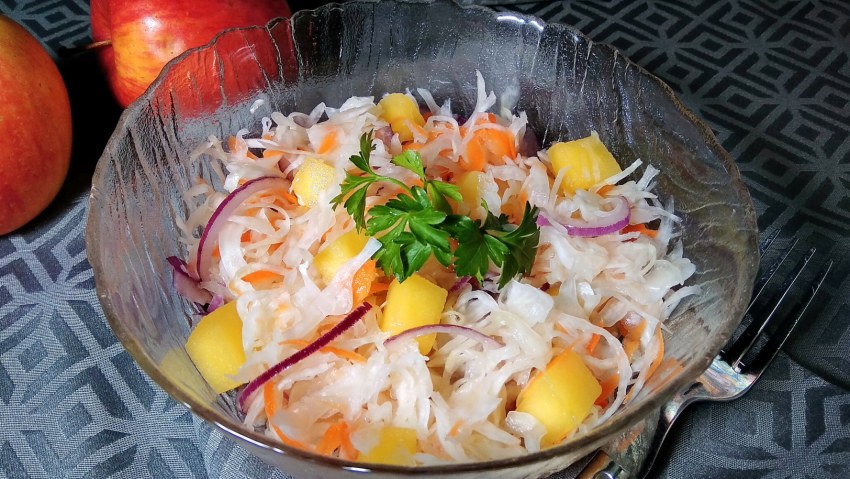 Капуста квашеная Провансаль