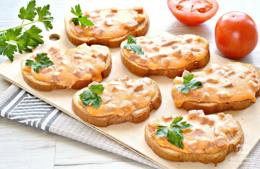 Закуска в корзиночках тарталетках