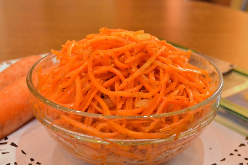 Салат из корейской моркови
