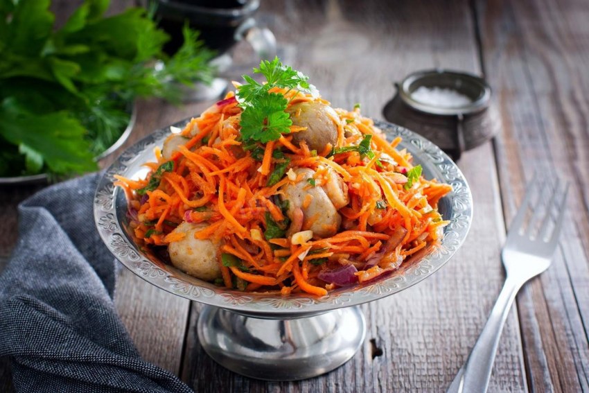 Морковь по-корейски