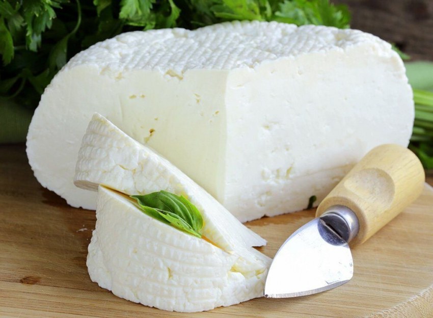 Брынза из коровьего молока