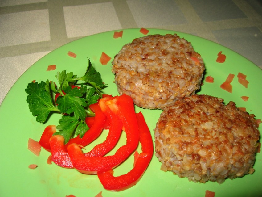 Котлетки из гречки