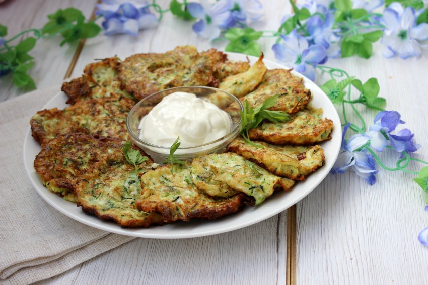 Драники классические в разрезе