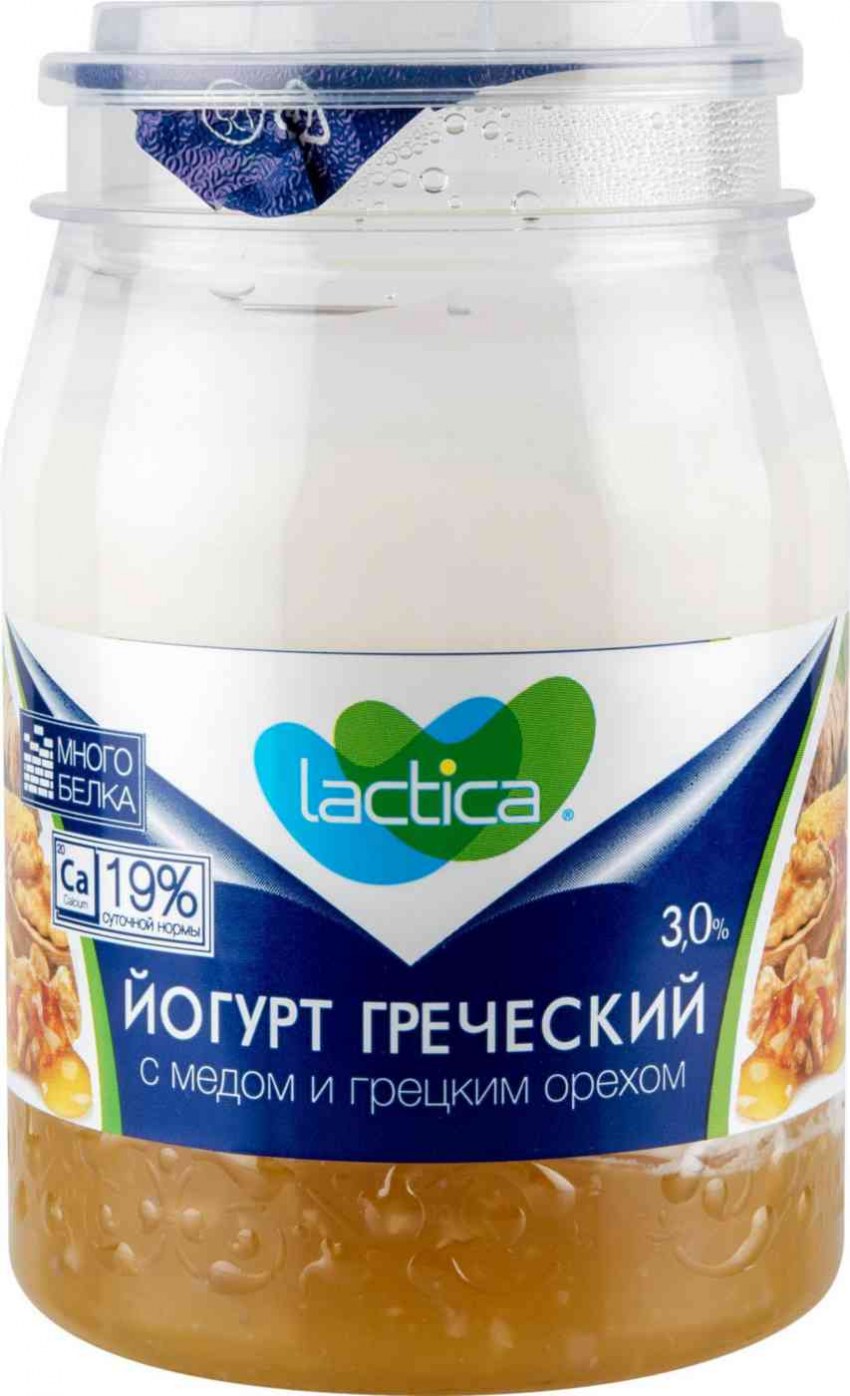 Lactica йогурт греческий