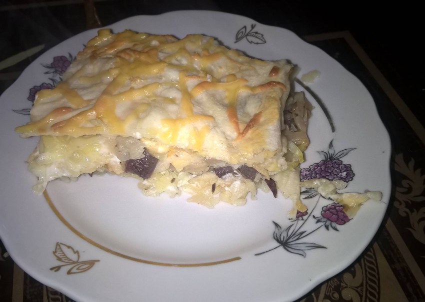 Брокколи с сулугуни