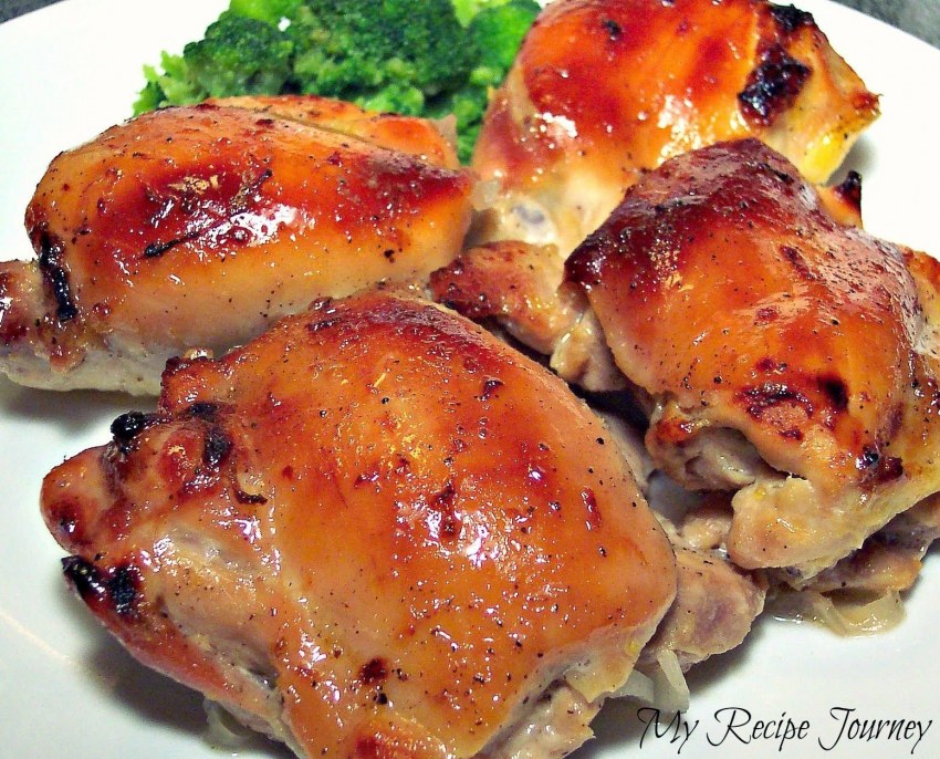 Куриные бедрышки с овощами в духовке