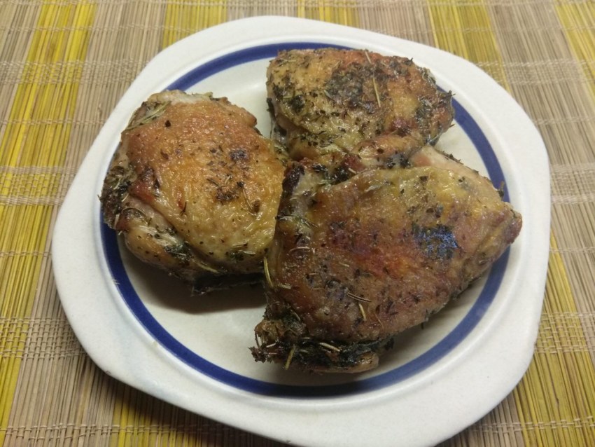 Курица с картошкой