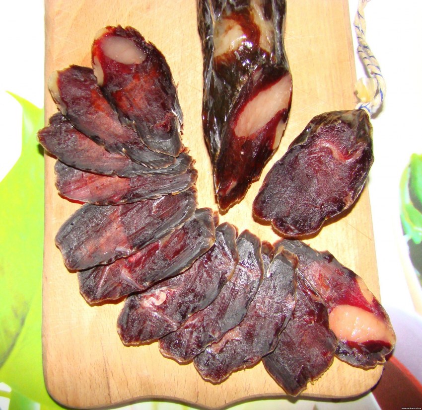 Конская колбаса казылык