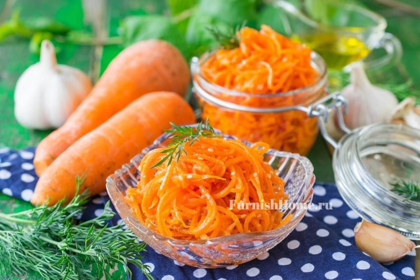 Морковь по-корейски