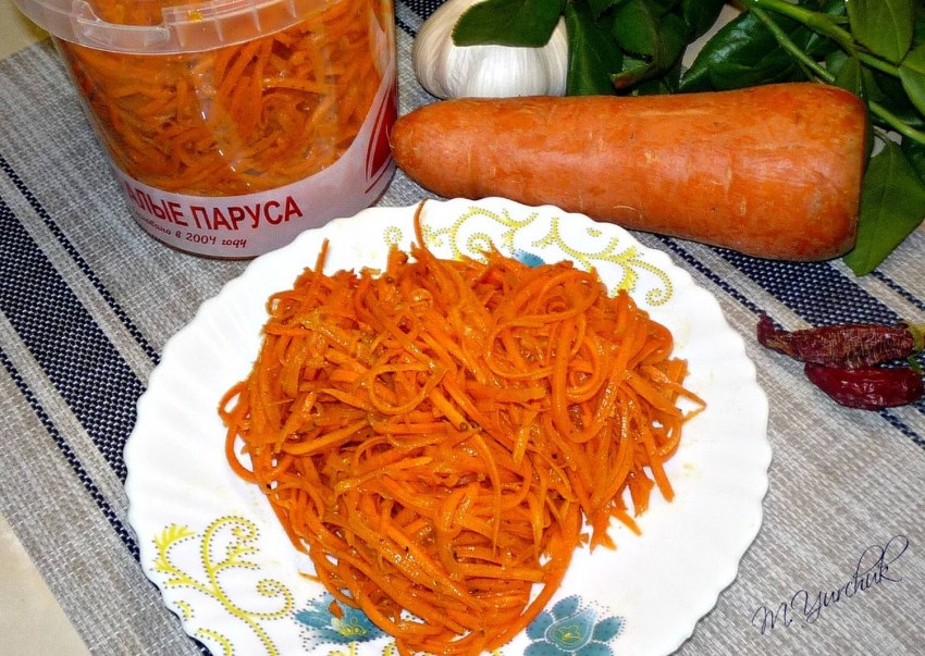 Слайсы моркови