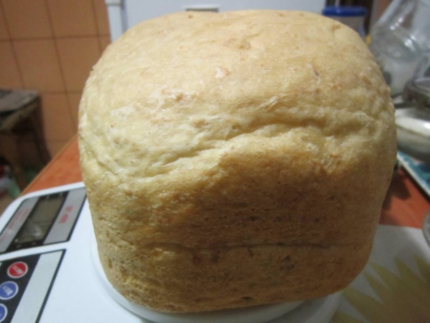 Овсяный хлеб в хлебопечке