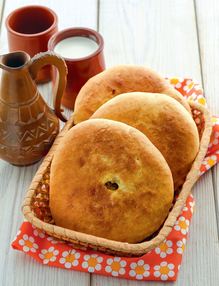 Грузинский пирог кубдари