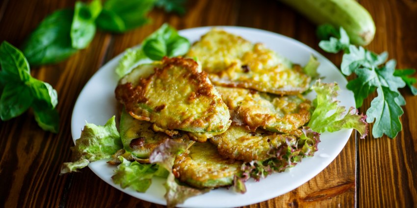 Вкусные кабачки на сковородке