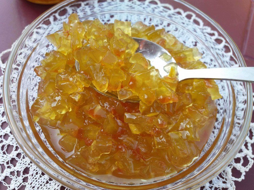 Варенье из арбузных корок с лимоном