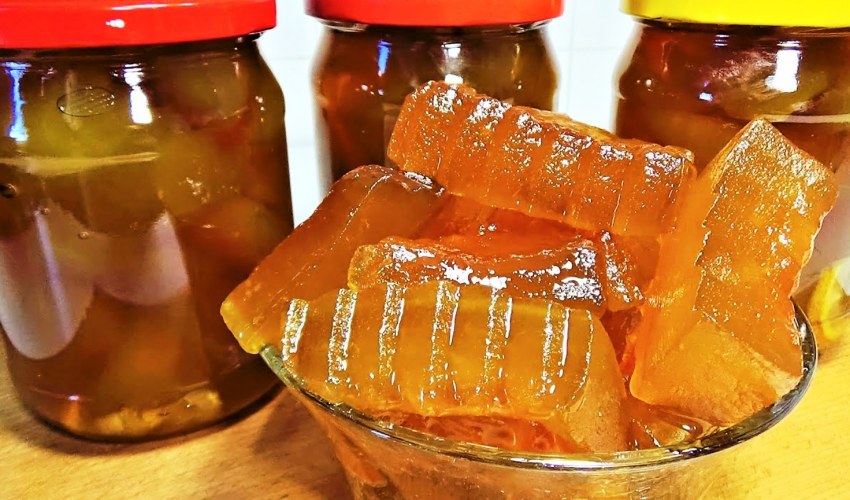 Варенье из арбузных корок