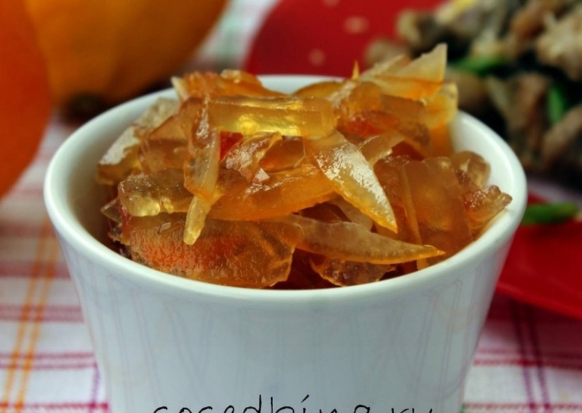 Варенье из арбузных корок с лимоном