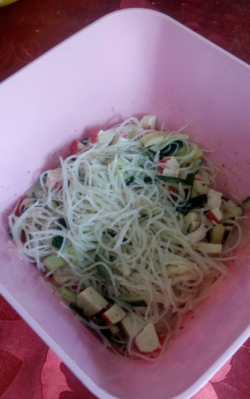 Корейские салаты фунчоза морковь