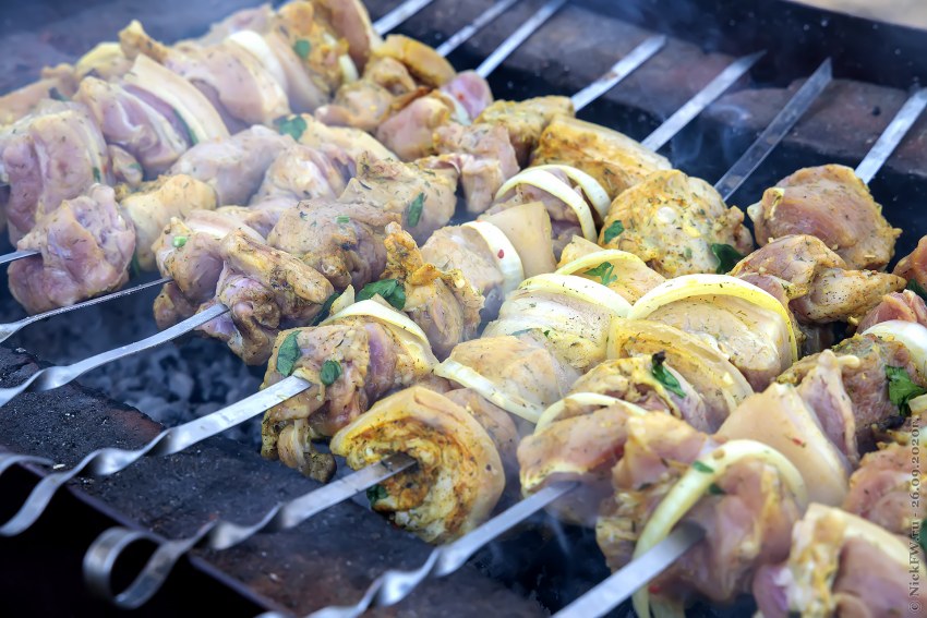 Мясо с петрушкой