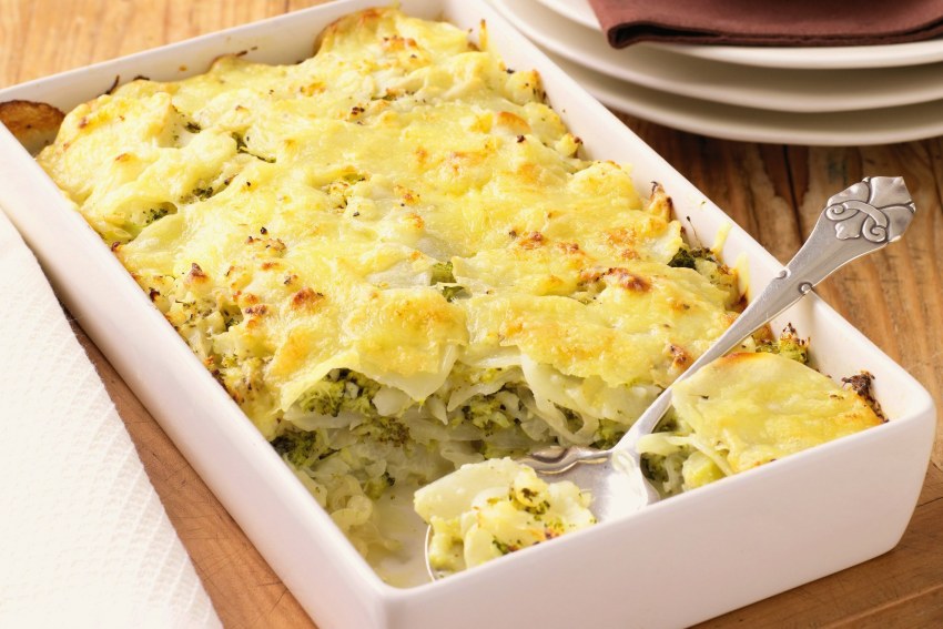 Запеканка капустная с манкой