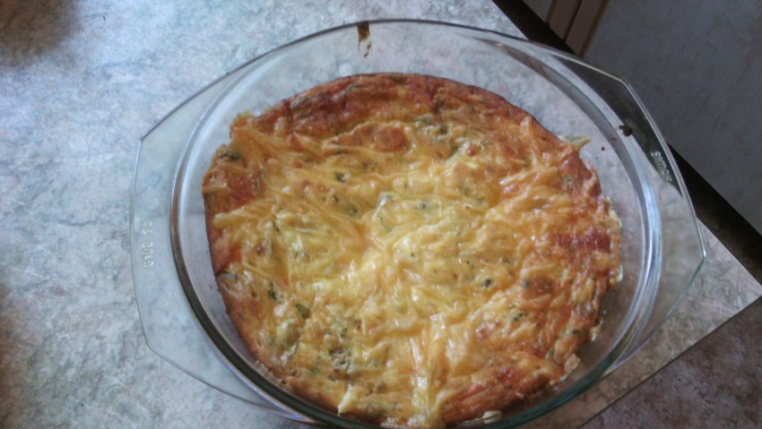 Запеканка с мясом и овощами