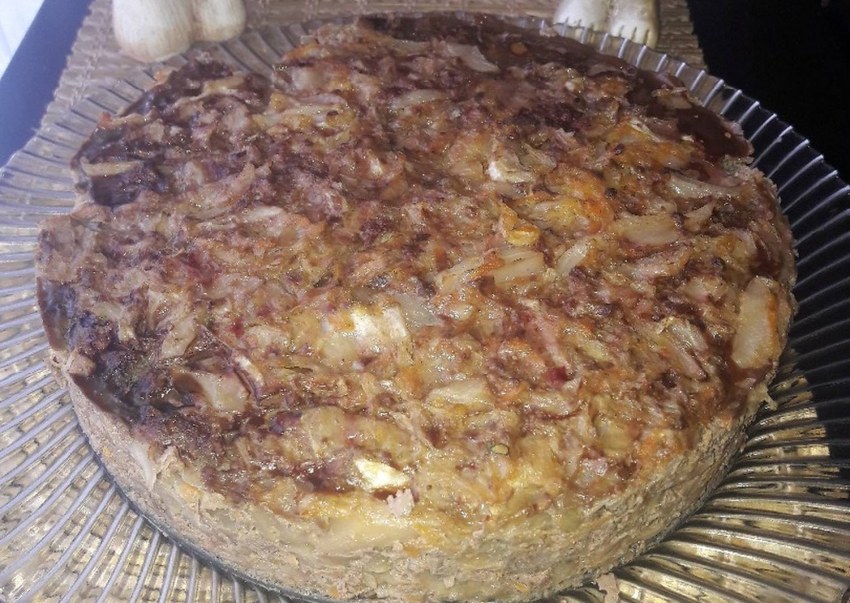 Запеканка с капустой и фаршем в духовке