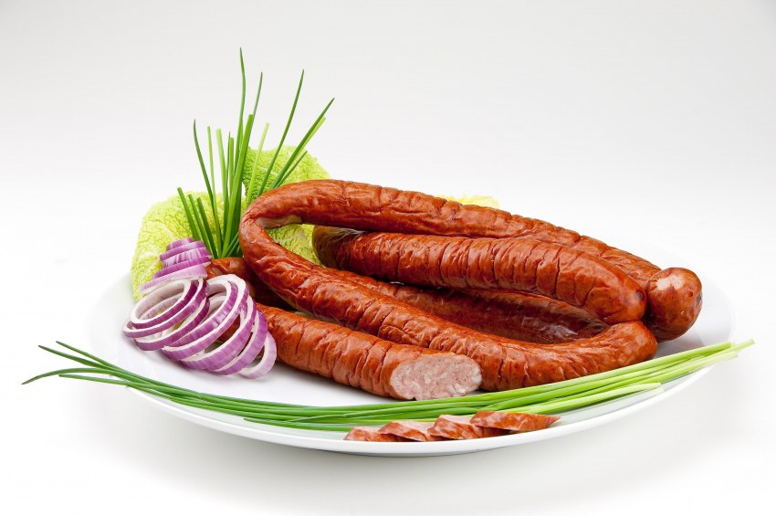 Саянский мясокомбинат колбаса салями Баварская полукопченая