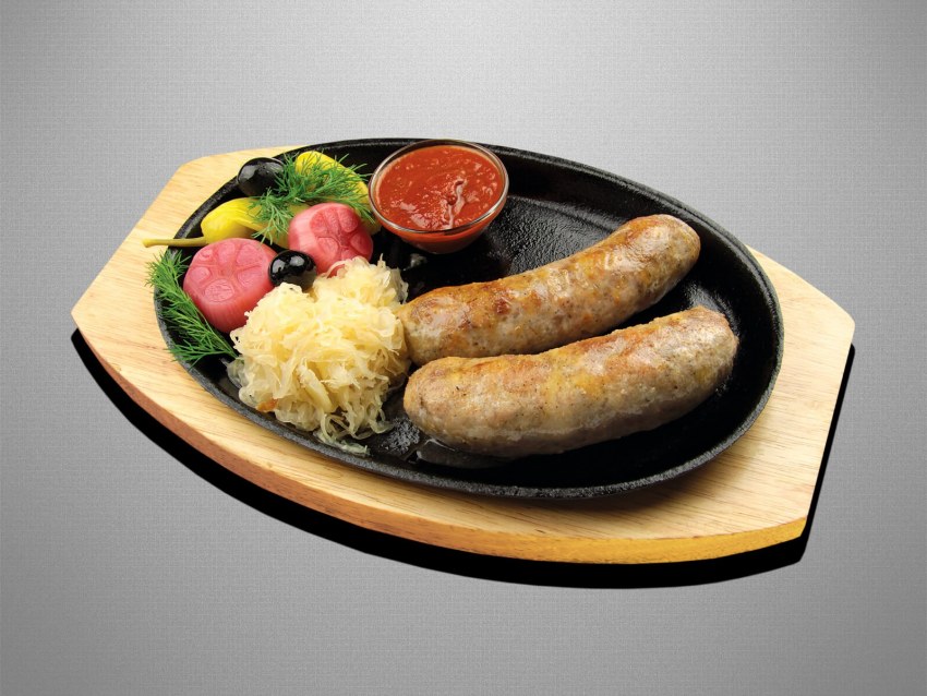 Real Bavarian sausages