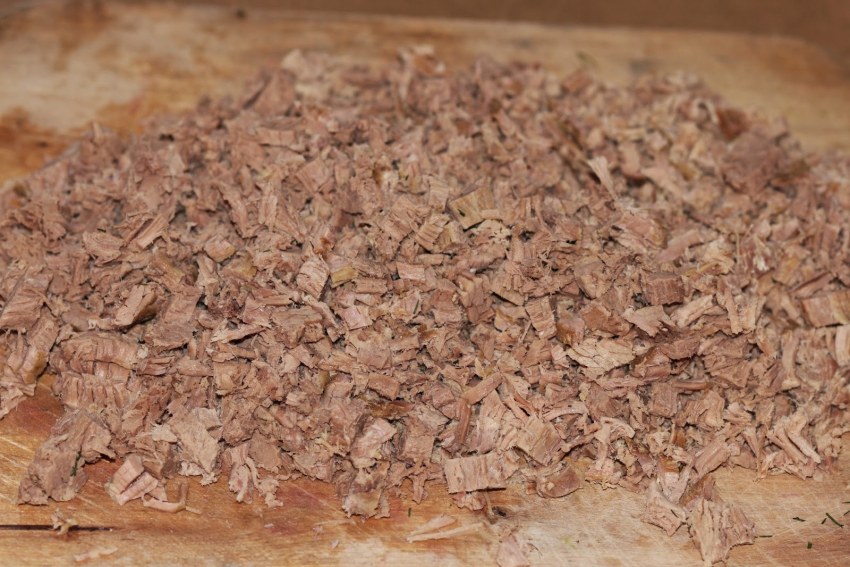 Нарезанное вареное мясо