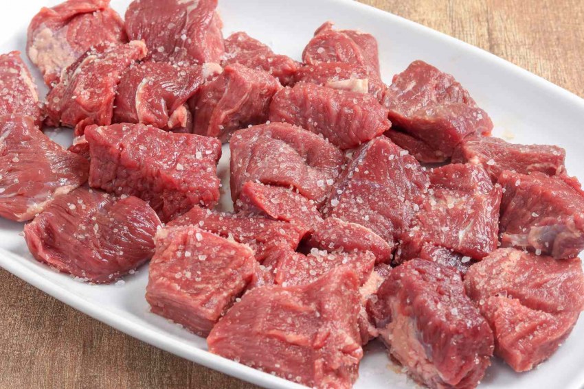 Кусочки говядины