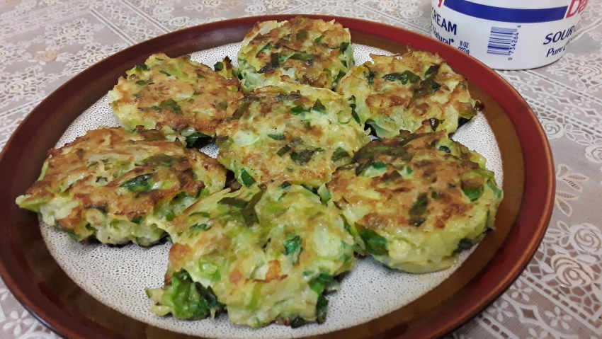 Рисово-кабачковый котлеты.
