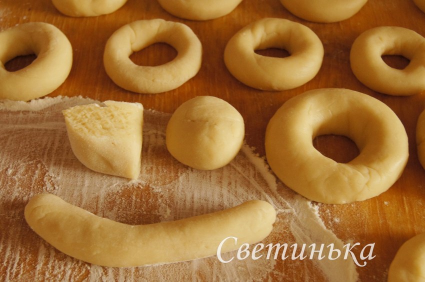 Бублик съедобный