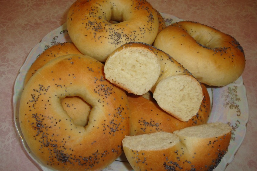 Бублик с курицей