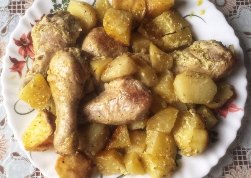 Жаркое из грудинки